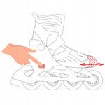 Sport si Outdoor - Role, trotinete si skateboard - Role adulti - Role Reglabile Croxer Missy, Alb/Roz, marime 35-38 - Infinity.ro