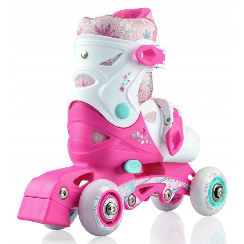 Sport si Outdoor - Role, trotinete si skateboard - Role adulti - Role Reglabile Croxer Missy, Alb/Roz, marime 35-38 - Infinity.ro