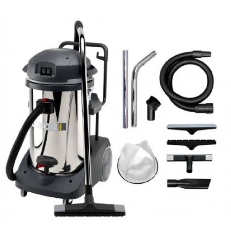 Electronice si Electrocasnice - Ingrijirea locuintei - Aspiratoare - Aspirator profesional umed/ uscat Taurus IR LAVOR, 3 motoare, 3600W, cuva INOX, volum 78L - Infinity.ro