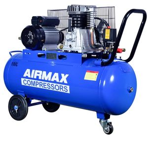 Compresor de aer profesional Z-2065-100L AIRMAX, debit aer aspirat 336 l/min, capacitate butelie 100 L, presiune 8bar, 230V