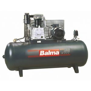 Compresor cu piston Balma NS39-500-FT 7.5, butelie 500L, 11 Bar, debit aer 827l/min