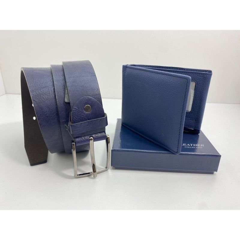 Market/Cadouri/Pachete si cosuri cadou - Set cadou pentru barbati cu Portofel din piele si Curea de barbati bleomarin - Infinity.ro