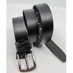 Market - Cadouri - Pachete si cosuri cadou - Set cadou Portofel piele si Curea piele ecologica de barbati neagra,PB-LY1113, latime curea 3.5cm - Infinity.ro