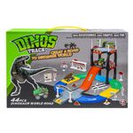 Jucarii, Copii si Bebe - Jucarii si jocuri - Jucarii & jocuri educative - Jucarii interactive - Pista cu masina, 44 piese, Multicolor - Infinity.ro