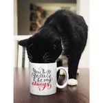 Casa si Gradina/Bucatarie si vesela/Cani si pahare/Cani si cesti - Cana cadou pentru ziua indragostitilor, 14 februarie, Priti Global, cu mesaj de dragoste: "Vei fi pentru totdeauna al meu", 300 ml - Infinity.ro