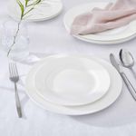 Casa si Gradina - Bucatarie si vesela - Vesela si tacamuri - Farfurii si boluri - Farfurie desert, portelan Serendipity White, 20cm - Infinity.ro