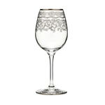 Casa si Gradina - Bucatarie si vesela - Cani si pahare - Pahare - Pahar vin alb Bourgogne platina, cristal florentin Mario Cioni, cl 20, H 22 cm - Infinity.ro