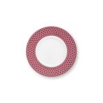 Casa si Gradina - Bucatarie si vesela - Vesela si tacamuri - Vesela pentru servire - Untiera cu capac, portelan Festival Flower Red, 17x8cm - Infinity.ro