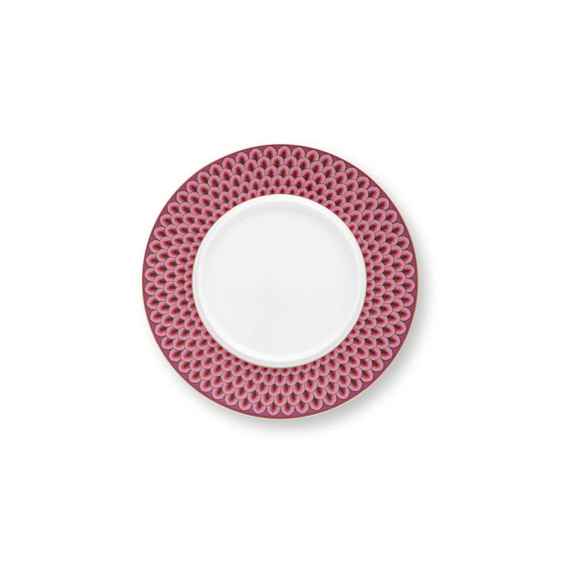 Casa si Gradina - Bucatarie si vesela - Vesela si tacamuri - Vesela pentru servire - Untiera cu capac, portelan Festival Flower Red, 17x8cm - Infinity.ro