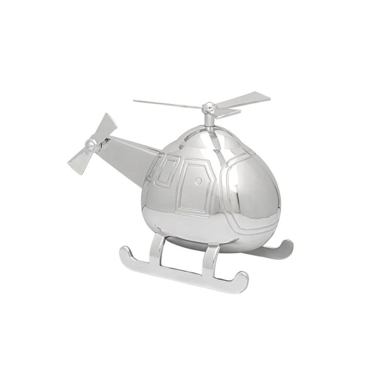 Casa si Gradina - Decoratiuni - Obiecte decorative - Decoratiuni camera copilului - Pusculita pentru copii, Elicopter,15x13x9 cm - Infinity.ro