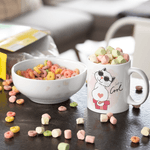 Casa si Gradina - Bucatarie si vesela - Cani si pahare - Cani si cesti - Cana cafea personalizata pentru ea, Priti Global, cu pisicuta cool, 330 ml - Infinity.ro