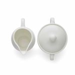Casa si Gradina - Bucatarie si vesela - Vesela si tacamuri - Vesela pentru servire - Set zaharnita si cremiera, portelan Serendipity White, 220ml, 280ml - Infinity.ro