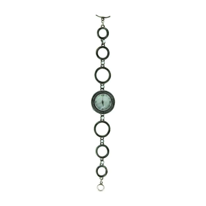 Bijuterii si Accesorii - Pentru ea - Ceasuri - Ceas dama, din argint 925 cu perle, Israel, vintage - Infinity.ro
