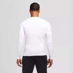 Sport si Outdoor - Echipament Sportiv - Imbracaminte sport - Bluze sport - Bluza fitness de compresie, mulata, alba, XL - Infinity.ro