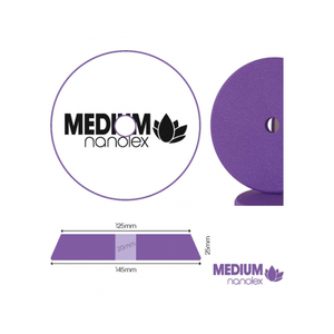 Burete Polish Mediu Nanolex Polishing Pad Medium DA 145X25X125mm 1buc