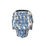 Jucarii, Copii si Bebe - Hrana si alaptare - Biberoane, suzete si accesorii hranire - Articole hranire bebelusi - Husa protectie multifunctionala din bumbac 7 in 1 albastru alb - Infinity.ro