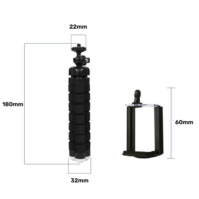 Laptop, Telefoane si Tablete - Telefoane mobile si accesorii - Accesorii Telefoane - Alte accesorii telefoane - Trepied cu telecomanda universala Bluetooth, Tripod Selfie Stick, Suport telefon, Distanta 10 m, Rotire 360, negru - Infinity.ro