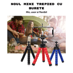 Laptop, Telefoane si Tablete - Telefoane mobile si accesorii - Accesorii Telefoane - Alte accesorii telefoane - Trepied cu telecomanda universala Bluetooth, Tripod Selfie Stick, Suport telefon, Distanta 10 m, Rotire 360, negru - Infinity.ro