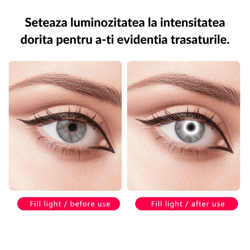 Laptop, Telefoane si Tablete - Telefoane mobile si accesorii - Accesorii Telefoane - Alte accesorii telefoane - Lampa RingLight cu telecomanda universala Bluetooth, Tableta, 10m, Pliabil, 3 moduri, Selfie, Rotire 360, negru - Infinity.ro