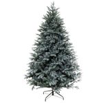 Casa si Gradina - Decoratiuni - Decoratiuni de sezon - Brad artificial cu aspect inghetat Frosted Mulberry, PE, 228 cm - Infinity.ro