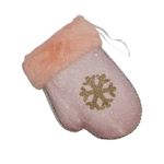 Casa si Gradina - Decoratiuni - Decoratiuni de sezon - Ornament brad manusa roz, 15 cm - Infinity.ro