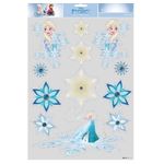 Casa si Gradina - Decoratiuni - Decoratiuni de sezon - Stickere Craciun pentru geam Elsa Frozen 2 , Disney, albastru - Infinity.ro