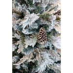 Casa si Gradina/Decoratiuni/Decoratiuni de sezon - Brad artificial Kingston Flocked cu conuri si zapada, 400 cm - Infinity.ro