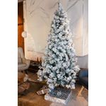 Casa si Gradina - Decoratiuni - Decoratiuni de sezon - Brad artificial cu zapada si conuri Premium Frosted Pine, aspect inghetat, 240 cm - Infinity.ro