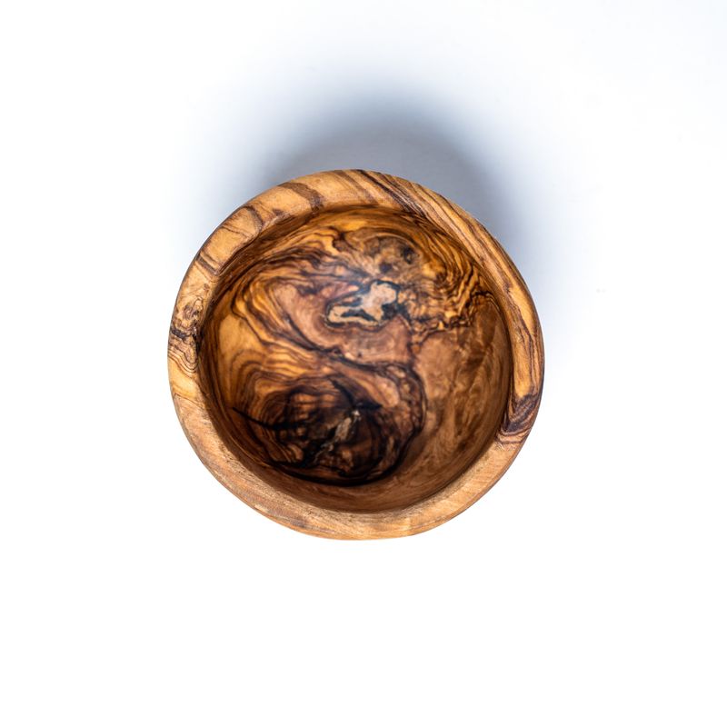 Casa si Gradina - Bucatarie si vesela - Vesela si tacamuri - Farfurii si boluri - Bol Pisa din lemn de maslin 8 cm - Infinity.ro