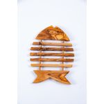 Casa si Gradina - Bucatarie si vesela - Vesela si tacamuri - Vesela pentru servire - Suport din lemn de maslin pentru vase fierbinti peste - Infinity.ro