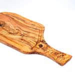 Casa si Gradina - Bucatarie si vesela - Ustensile bucatarie - Tocatoare de bucatarie - Tocator Texas BBQ cu maner din lemn de maslin 40 cm - Infinity.ro