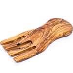 Casa si Gradina - Bucatarie si vesela - Ustensile bucatarie - Seturi ustensile de bucatarie - Set 2 buc ustensile salata din lemn de maslin 20 x 9 cm - Infinity.ro