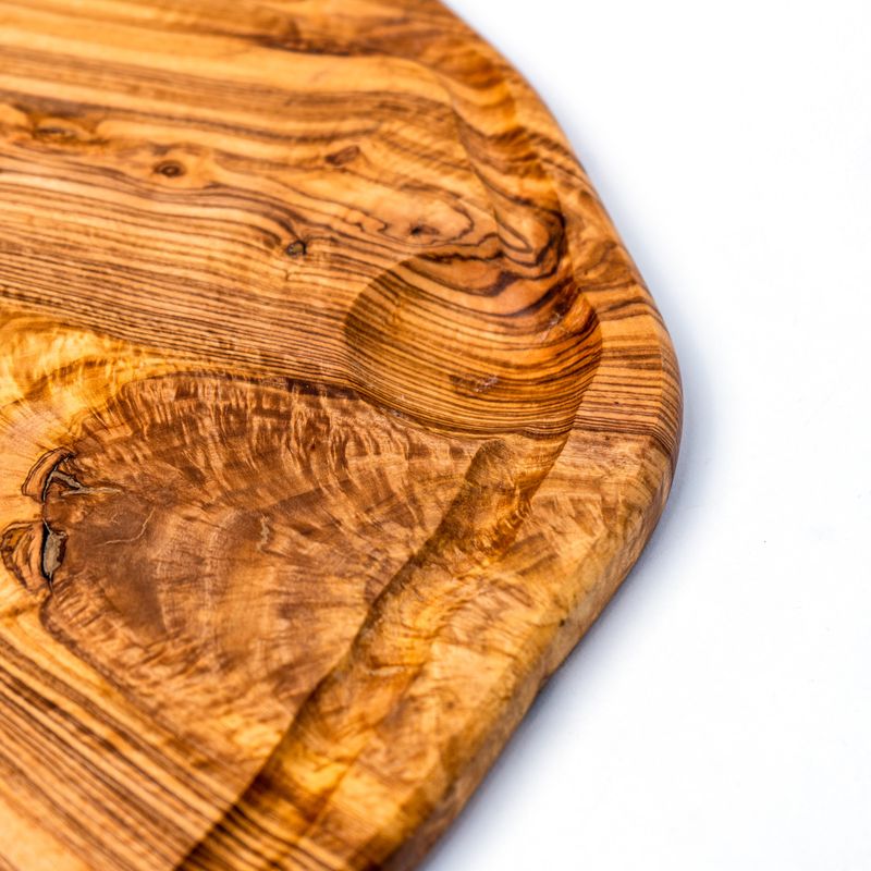 Casa si Gradina - Bucatarie si vesela - Ustensile bucatarie - Tocatoare de bucatarie - Tocator Toscana BBQ din lemn de maslin 40 cm - Infinity.ro