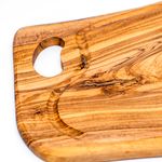 Casa si Gradina - Bucatarie si vesela - Ustensile bucatarie - Tocatoare de bucatarie - Tocator Toscana BBQ din lemn de maslin 40 cm - Infinity.ro