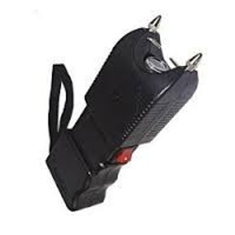 Sport si Outdoor - Sporturi de contact - Produse autoaparare - Electrosoc, negru, 400 KV, spray paralizant NATO 60 ml cadou - Infinity.ro