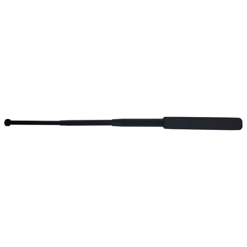Sport si Outdoor - Sporturi de contact - Produse autoaparare - Baston telescopic, 64 cm, maner burete, negru - Infinity.ro