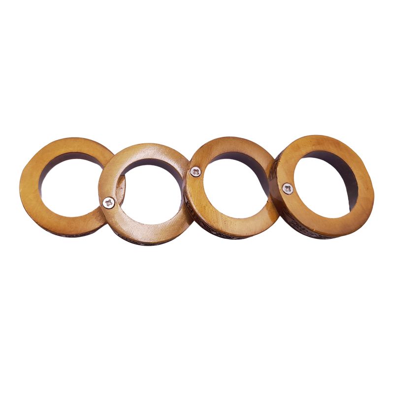 Sport si Outdoor - Sporturi de contact - Produse autoaparare - Rozeta extensibia pentru autoaparare, box IdeallStore®, Antique Justice, otel inoxidabil, auriu, 0.5 cm - Infinity.ro