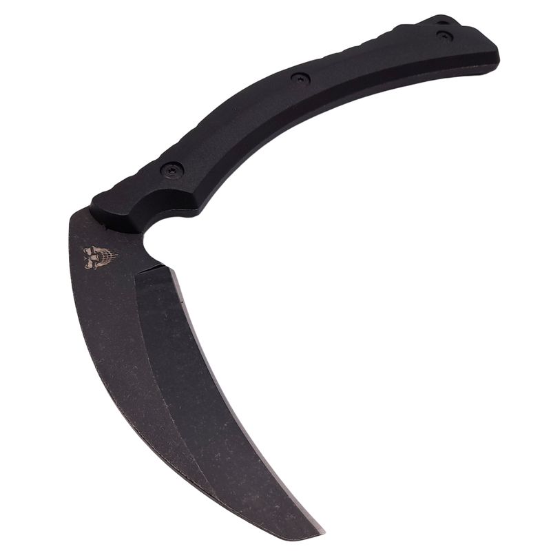 Sport si Outdoor - Camping - Cutite, bricege si accesorii - Cutite si bricege - Secure de drumetie IdeallStore®, Grim Reaper, 22.5 cm, otel inoxidabil, teaca inclusa - Infinity.ro