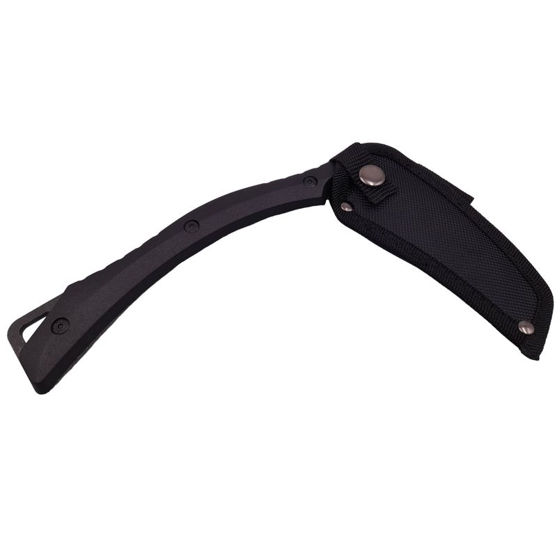 Sport si Outdoor - Camping - Cutite, bricege si accesorii - Cutite si bricege - Secure de drumetie IdeallStore®, Grim Reaper, 22.5 cm, otel inoxidabil, teaca inclusa - Infinity.ro