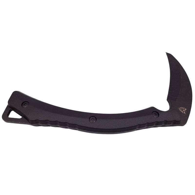 Sport si Outdoor - Camping - Cutite, bricege si accesorii - Cutite si bricege - Secure de drumetie IdeallStore®, Grim Reaper, 22.5 cm, otel inoxidabil, teaca inclusa - Infinity.ro