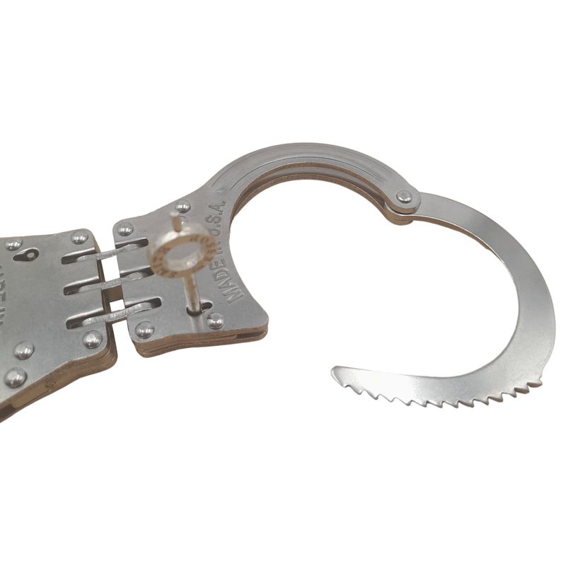 Sport si Outdoor - Sporturi de contact - Produse autoaparare - Catuse cu balama IdeallStore®, Tight Lock, otel inoxidabil, 20 cm, husa tactica inclusa - Infinity.ro