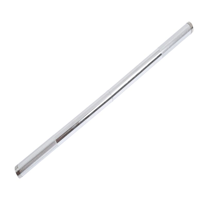 Sport si Outdoor/Sporturi de contact/Produse autoaparare - Nunceag-nunchucku, metalic, argintiu, 27 cm - Infinity.ro