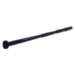 Sport si Outdoor - Sporturi de contact - Produse autoaparare - Set baston telescopic din otel, negru, 64 cm + box negru 0.5 cm grosime - Infinity.ro