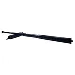 Sport si Outdoor - Sporturi de contact - Produse autoaparare - Set baston telescopic din otel, negru, 64 cm + box negru 0.5 cm grosime - Infinity.ro