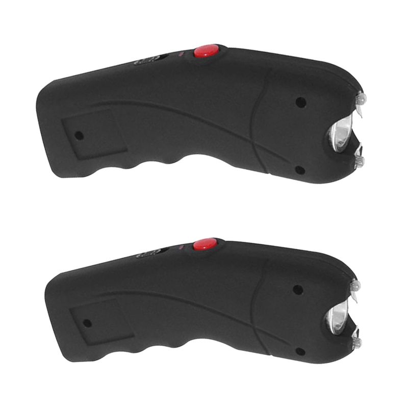 Sport si Outdoor/Sporturi de contact/Produse autoaparare - Pachet doua electrosocuri TW 309, 2.5 mil V, 12 cm, negru - Infinity.ro