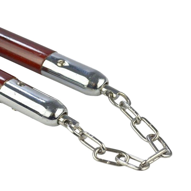 Sport si Outdoor - Sporturi de contact - Produse autoaparare - Nunceag lemn, maro, 31 cm - Infinity.ro