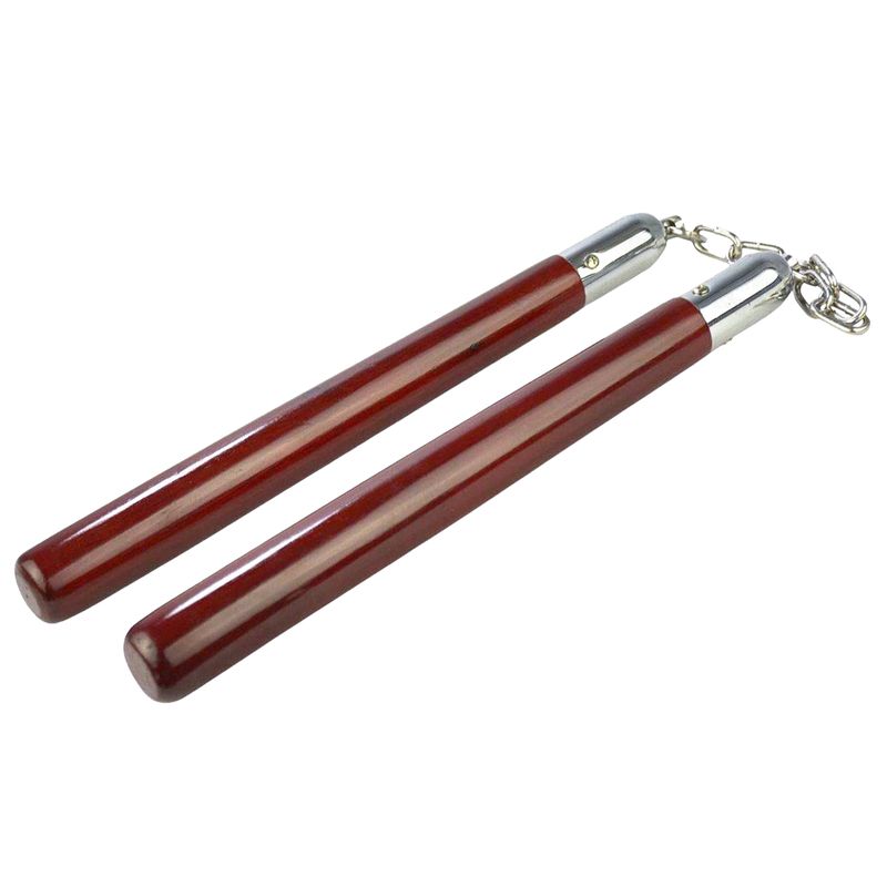 Sport si Outdoor - Sporturi de contact - Produse autoaparare - Nunceag lemn, maro, 31 cm - Infinity.ro