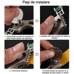 Sport si Outdoor - Sporturi de contact - Produse autoaparare - Set prastie cu laser IdeallStore®, Sling Queen, metalic, 11.5 cm, cu boloboc, maner lemn, maro si 220 bile - Infinity.ro