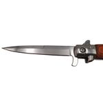 Sport si Outdoor - Camping - Cutite, bricege si accesorii - Cutite si bricege - Briceag de vanatoare IdeallStore®, Italian Spirit, otel inoxidabil, 23 cm, maro - Infinity.ro