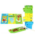 Jucarii, Copii si Bebe - Jucarii si jocuri - Jocuri si puzzle - Puzzle - Joc 3 in 1 Jenga, Domino si Puzzle, 7Toys - Infinity.ro